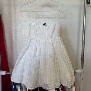 Windsor White Casual Kids Dress